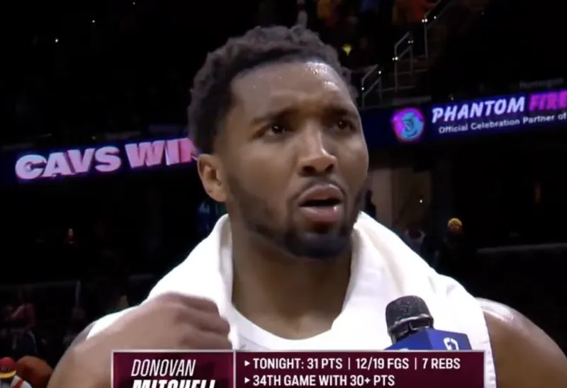 开云体育下载-米切尔谈季后赛：整座城市都很兴奋，只需要上场执行好战术